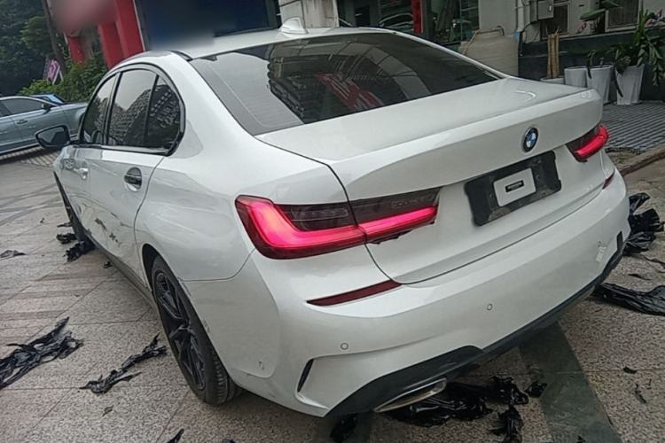 Used BMW 3 Series 2021 Facelifted 320Li M Sport Package Rear Left 45 Deg