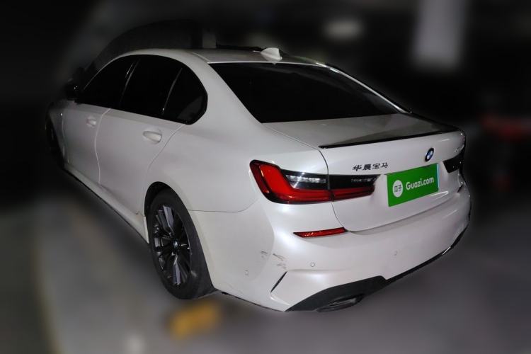 Used BMW 3 Series 2021 325Li M Sport Shadowline Package Rear Left 45 Deg