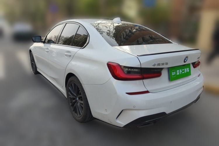 Used BMW 3 Series 2021 Second Facelift 330i M Sport Night Edition Package Rear Left 45 Deg