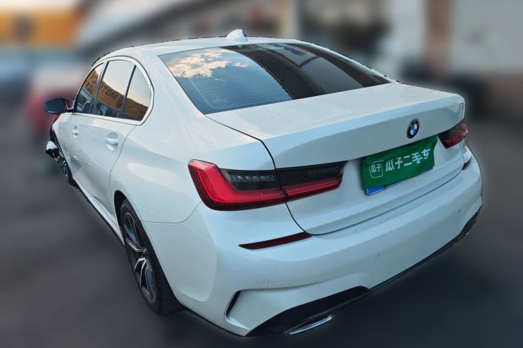 Used BMW 3 Series 2021 Second Facelift 320Li M Sport Package Rear Left 45 Deg