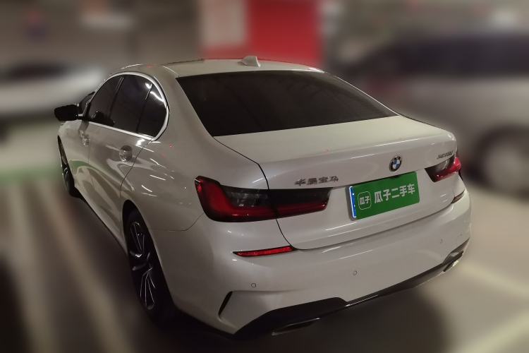 Used BMW 3 Series 2021 Facelifted 320Li M Sport Package Rear Left 45 Deg