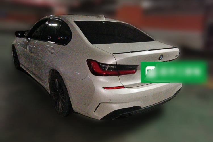 Used BMW 3 Series 2021 Restyled 325i M Sport Night Edition Package Rear Left 45 Deg