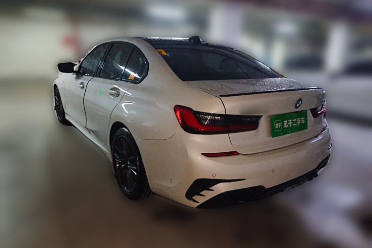 Used BMW 3 Series 2021 Second Facelift 325i M Sport Night Edition Package Rear Left 45 Deg
