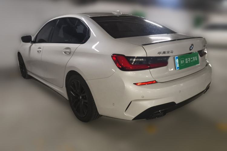 Used BMW 3 Series 2021 Second Facelift 325Li M Sport Night Edition Package Rear Left 45 Deg