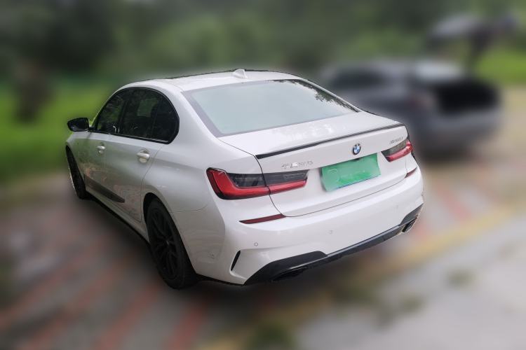 Used BMW 3 Series 2021 Second Facelift 325Li M Sport Night Edition Package Rear Left 45 Deg