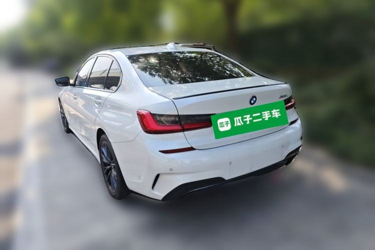 Used BMW 3 Series 2021 325Li M Sport Shadowline Package Rear Left 45 Deg