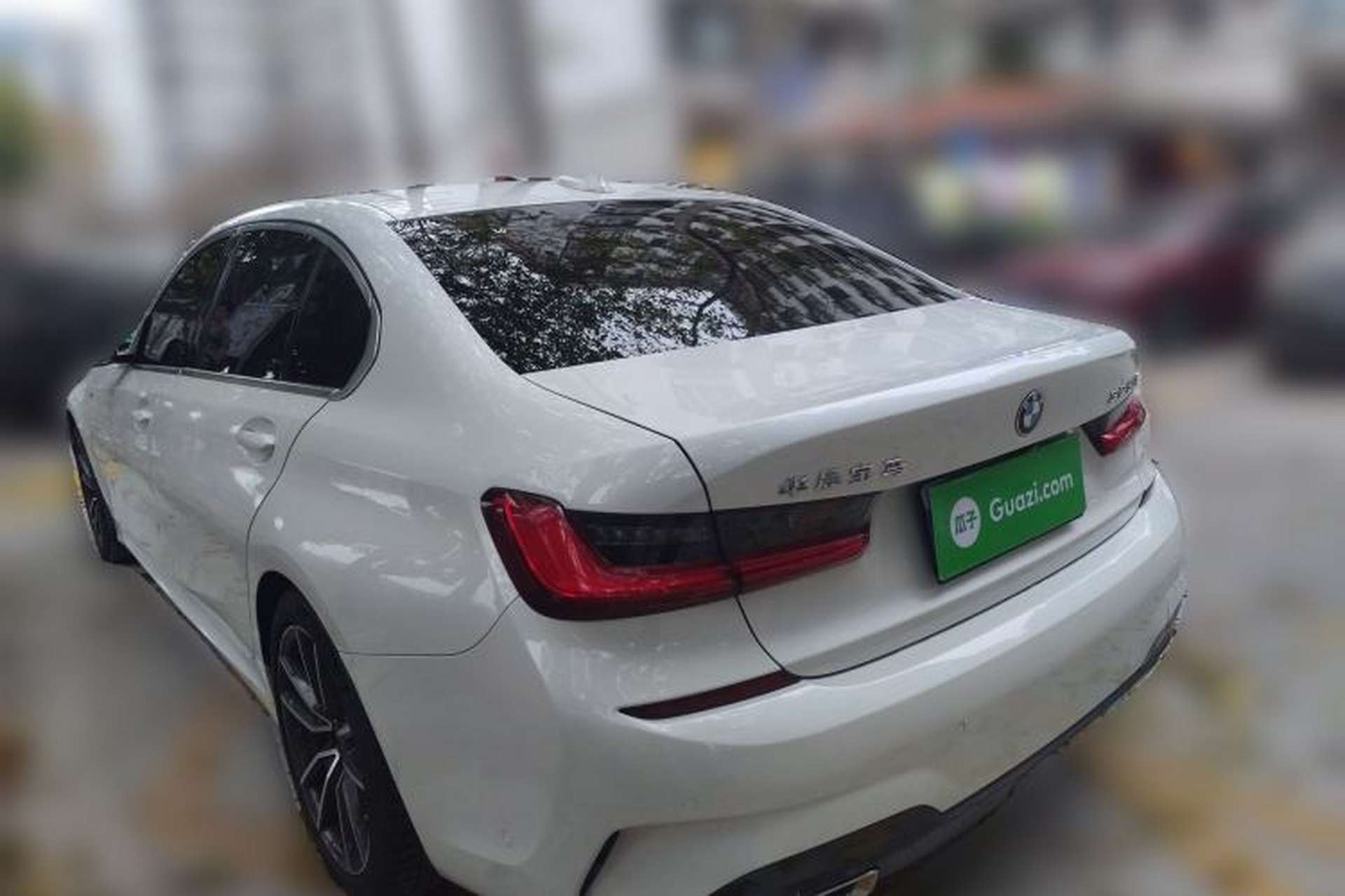 Used BMW 3 Series 2021 Restyled 325Li M Sport Package Rear Left 45 Deg