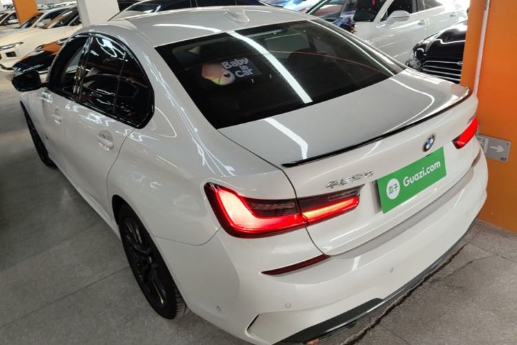 Used BMW 3 Series 2021 Restyled 325i M Sport Night Edition Package Rear Left 45 Deg