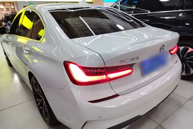 Used BMW 3 Series 2021 Second Facelift 325i M Sport Package Rear Left 45 Deg