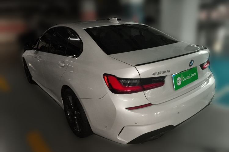 Used BMW 3 Series 2021 Restyled 325i M Sport Night Edition Package Rear Left 45 Deg