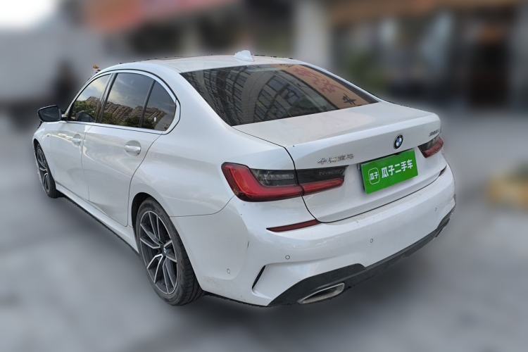 Used BMW 3 Series 2021 325Li M Sport Package Rear Left 45 Deg