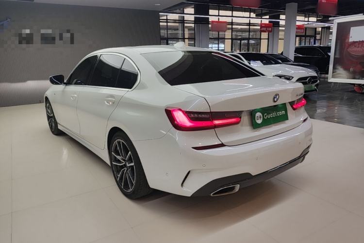 Used BMW 3 Series 2021 Restyled 325Li M Sport Package Rear Left 45 Deg