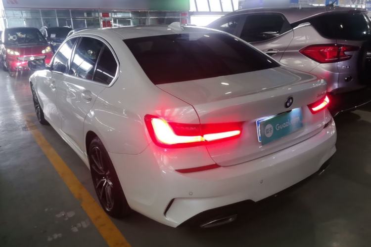 Used BMW 3 Series 2021 Second Facelift 320Li M Sport Package Rear Left 45 Deg