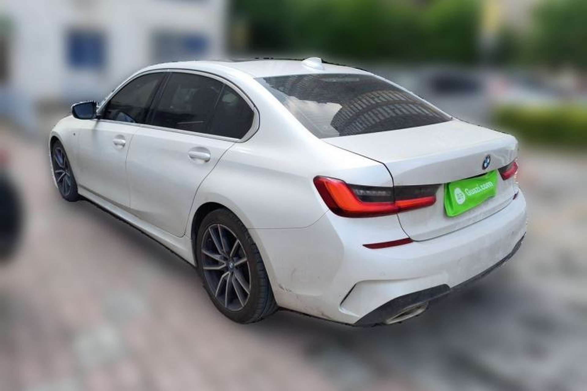 Used BMW 3 Series 2021 Second Facelift 320Li M Sport Package Rear Left 45 Deg