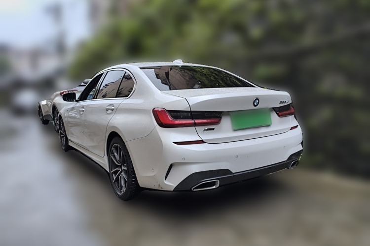 Used BMW 3 Series 2021 Second Facelift 325Li xDrive M Sport Package Rear Left 45 Deg