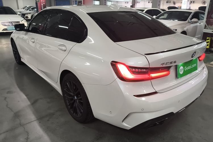 Used BMW 3 Series 2021 Second Facelift 325Li M Sport Night Edition Package Rear Left 45 Deg