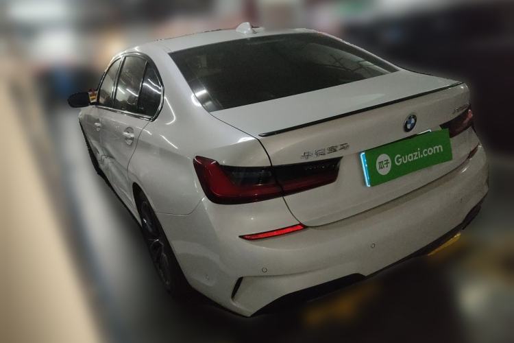 Used BMW 3 Series 2021 Second Facelift 325Li M Sport Night Edition Package Rear Left 45 Deg