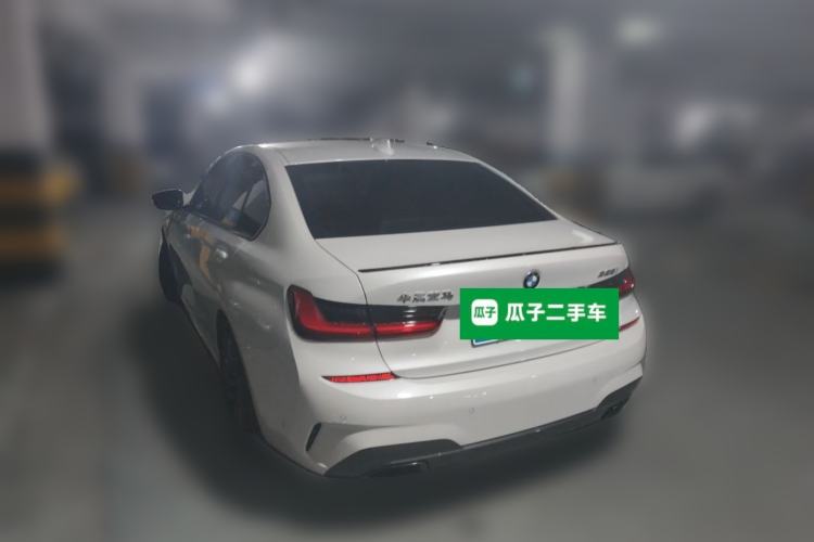 Used BMW 3 Series 2021 Second Facelift 325i M Sport Night Edition Package Rear Left 45 Deg