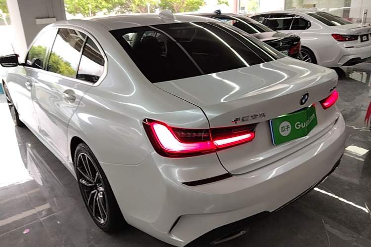 Used BMW 3 Series 2021 Restyled 325Li M Sport Package Rear Left 45 Deg