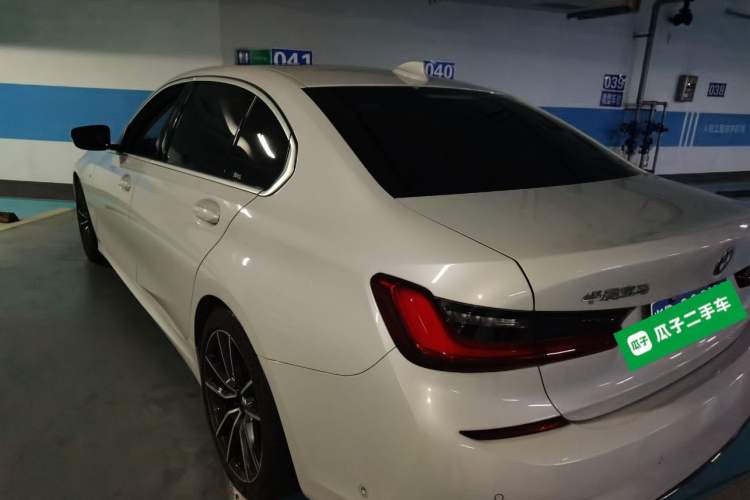 Used BMW 3 Series 2021 Second Facelift 325Li M Sport Package Rear Left 45 Deg