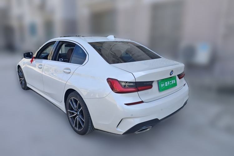 Used BMW 3 Series 2021 Second Facelift 320Li M Sport Package Rear Left 45 Deg
