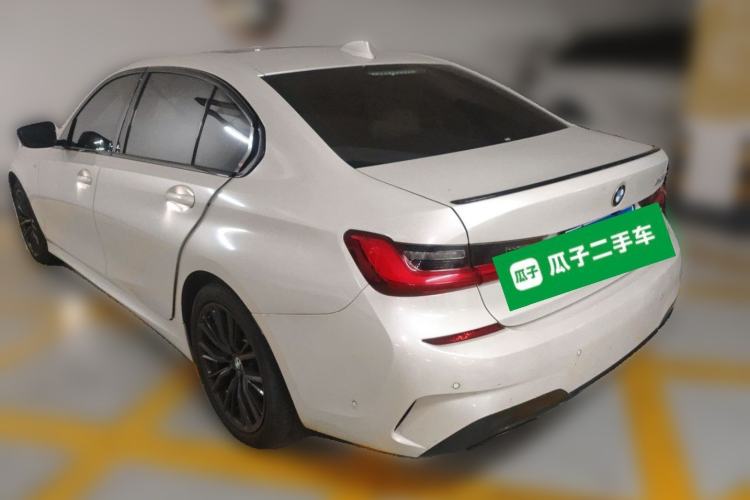 Used BMW 3 Series 2021 325Li M Sport Shadowline Package Rear Left 45 Deg