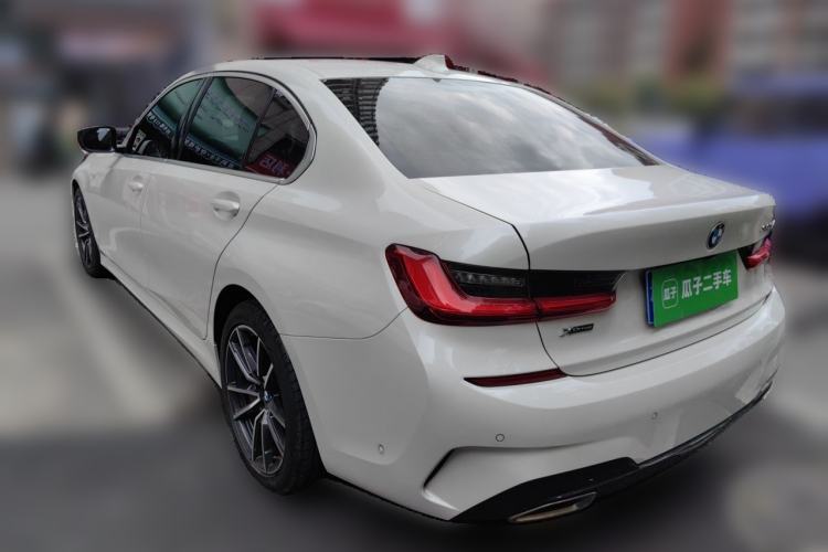 Used BMW 3 Series 2021 Restyled 325Li M Sport Package Rear Left 45 Deg