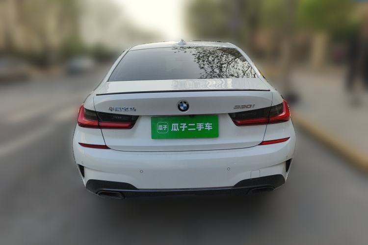Used BMW 3 Series 2021 Second Facelift 330i M Sport Night Edition Package Rear