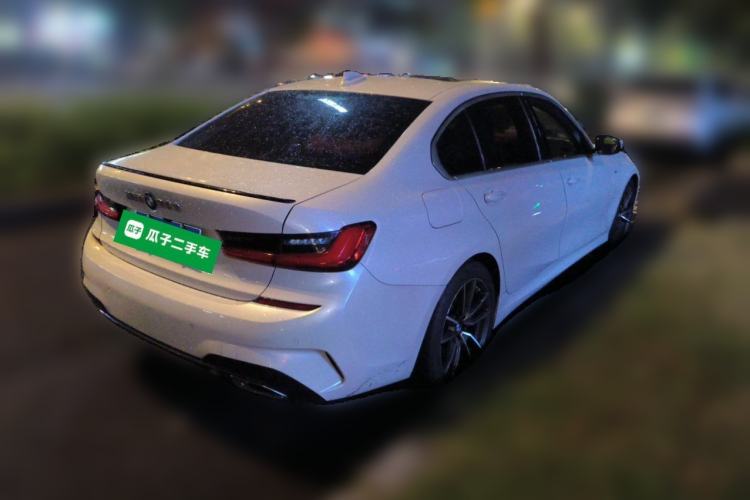Used BMW 3 Series 2021 320Li M Sport Package Rear Right 45 Deg