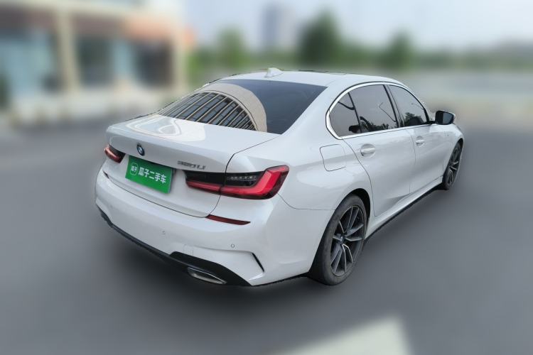 Used BMW 3 Series 2021 Facelifted 320Li M Sport Package Rear Right 45 Deg