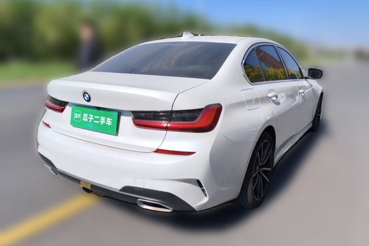 Used BMW 3 Series 2021 Facelifted 320Li M Sport Package Rear Right 45 Deg