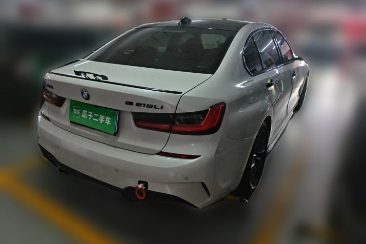 Used BMW 3 Series 2021 Second Facelift 325Li M Sport Package Rear Right 45 Deg