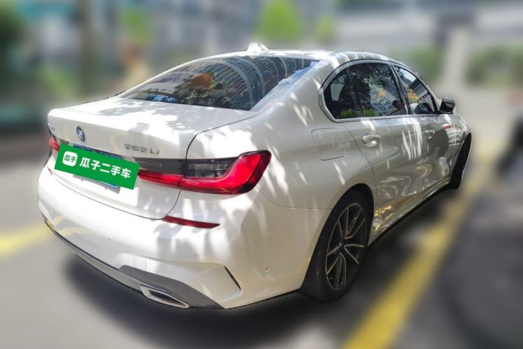Used BMW 3 Series 2021 Second Facelift 325Li M Sport Package Rear Right 45 Deg