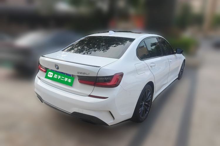 Used BMW 3 Series 2021 325Li M Sport Shadowline Package Rear Right 45 Deg