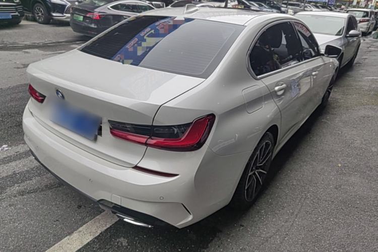 Used BMW 3 Series 2021 320Li M Sport Package Rear Right 45 Deg