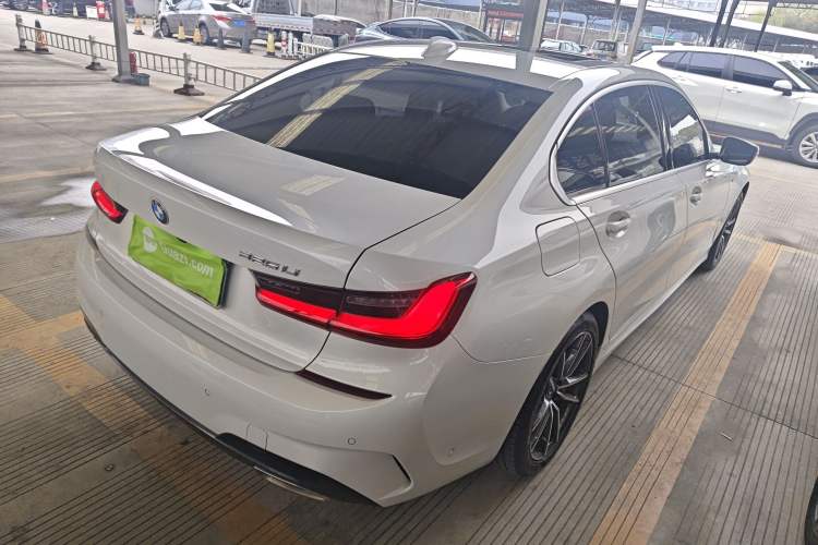 Used BMW 3 Series 2021 Second Facelift 325Li M Sport Package Rear Right 45 Deg