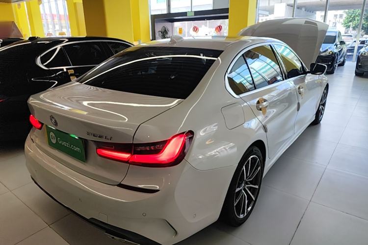Used BMW 3 Series 2021 325Li M Sport Package Rear Right 45 Deg