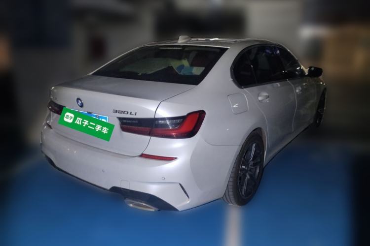 Used BMW 3 Series 2021 Facelifted 320Li M Sport Package Rear Right 45 Deg