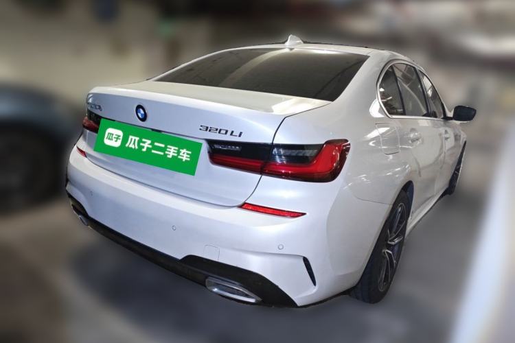 Used BMW 3 Series 2021 320Li M Sport Package Rear Right 45 Deg
