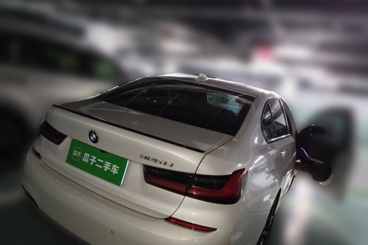 Used BMW 3 Series 2021 Facelifted 325Li M Sport Night Edition Package Rear Right 45 Deg