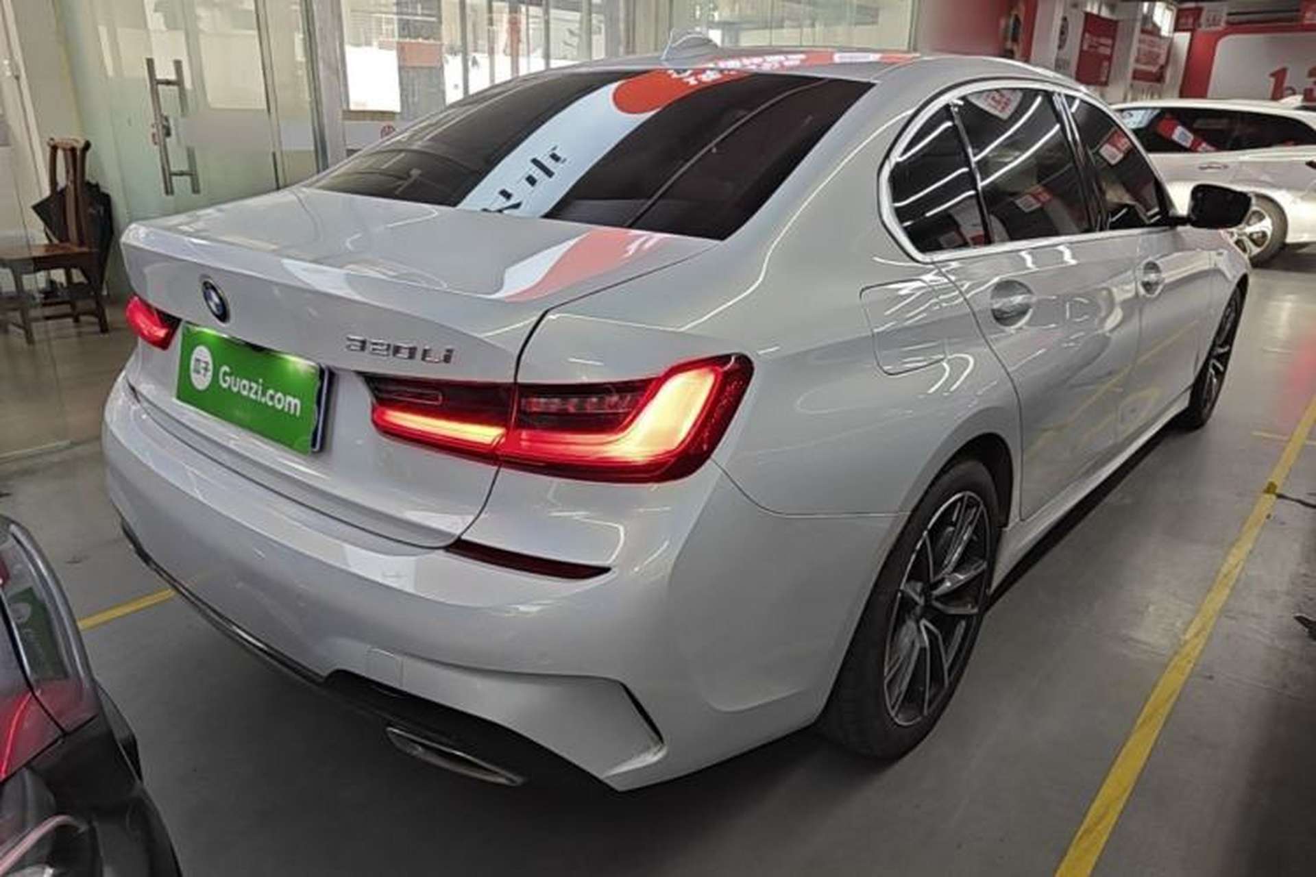 Used BMW 3 Series 2021 320Li M Sport Package Rear Right 45 Deg