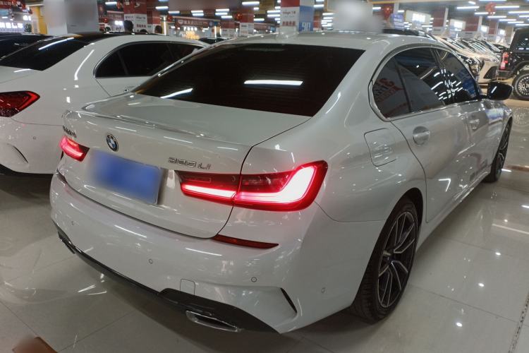 Used BMW 3 Series 2021 Restyled 325Li M Sport Package Rear Right 45 Deg