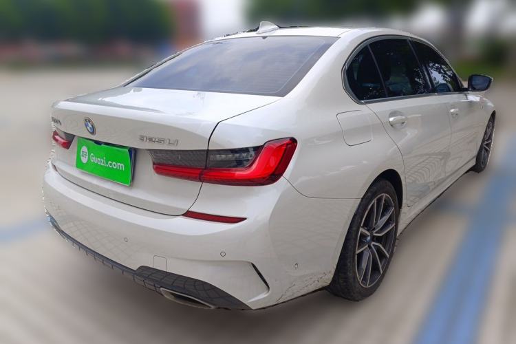 Used BMW 3 Series 2021 325Li M Sport Package Rear Right 45 Deg
