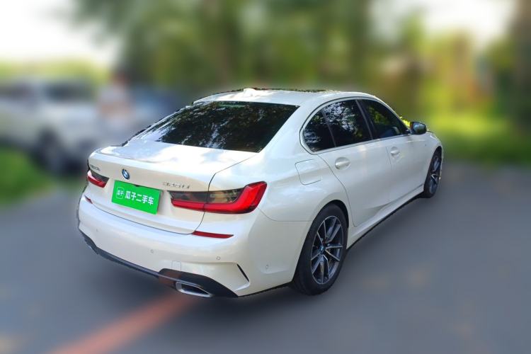 Used BMW 3 Series 2021 Restyled 325Li M Sport Package Rear Right 45 Deg