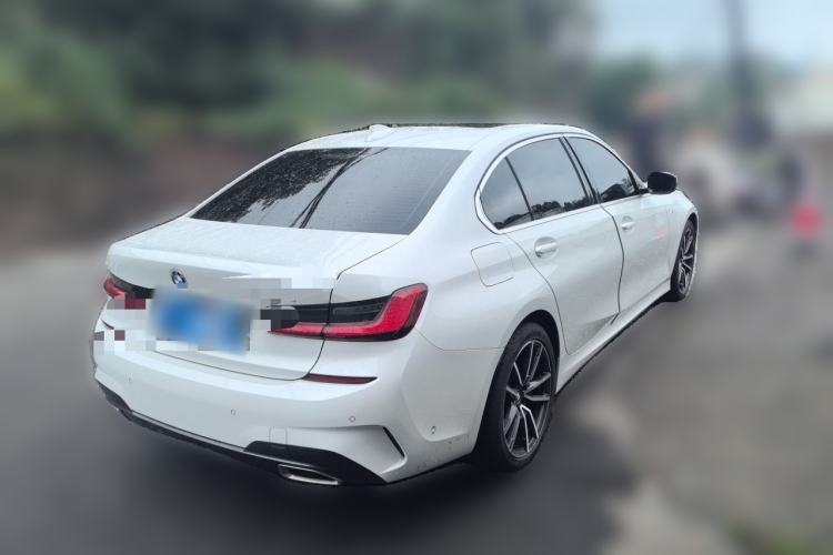 Used BMW 3 Series 2021 Restyled 325Li M Sport Package Rear Right 45 Deg