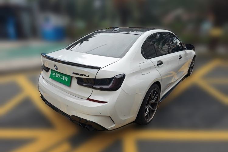 Used BMW 3 Series 2021 Restyled 325Li M Sport Package Rear Right 45 Deg