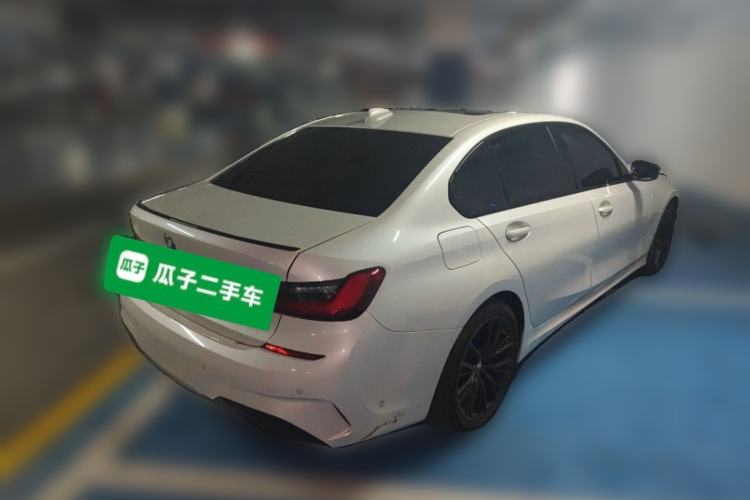 Used BMW 3 Series 2021 325Li M Sport Shadowline Package Rear Right 45 Deg