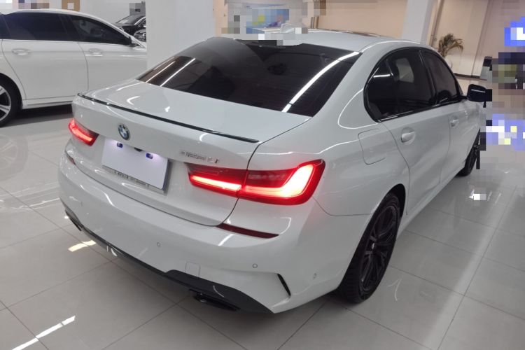Used BMW 3 Series 2021 Facelifted 325Li M Sport Night Edition Package Rear Right 45 Deg