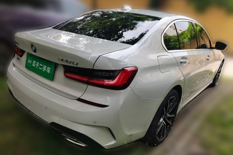 Used BMW 3 Series 2021 325Li xDrive M Sport Package Rear Right 45 Deg