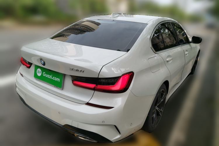 Used BMW 3 Series 2021 Restyled 325i M Sport Package Rear Right 45 Deg
